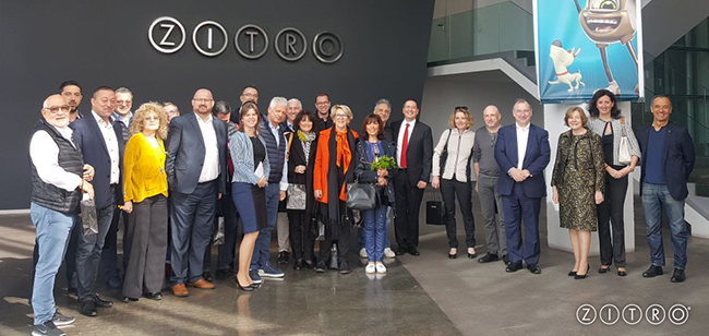 Visita a ZITRO de los Casinos Franceses asociados al SCMF