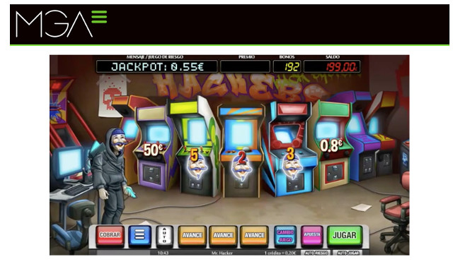 MÁS MGA, MÁS GENIALIDAD Mr. Hacker: NUEVA slot de MGA inspirada en el mundo del hacking y la ciberseguridad