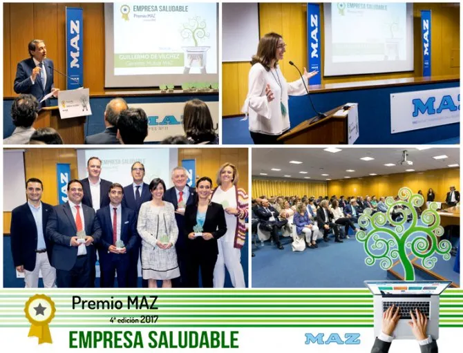 Azkoyen, entre las empresas ganadoras de los Premios MAZ Empresa Saludable