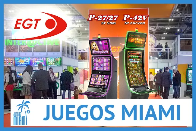 EGT debuta en Juegos Miami como destacado expositor
