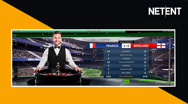 El Mundial de fútbol de Rusia 2018 protagonista en el "casino en vivo" de Netent
