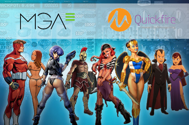 MGA incrementa sus juegos en QuickFire de Microgaming