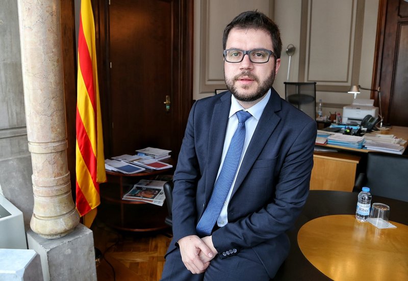 Pere Aragonés, un hombre fuerte de ERC, nuevo conseller de Economía y Hacienda de la Generalitat