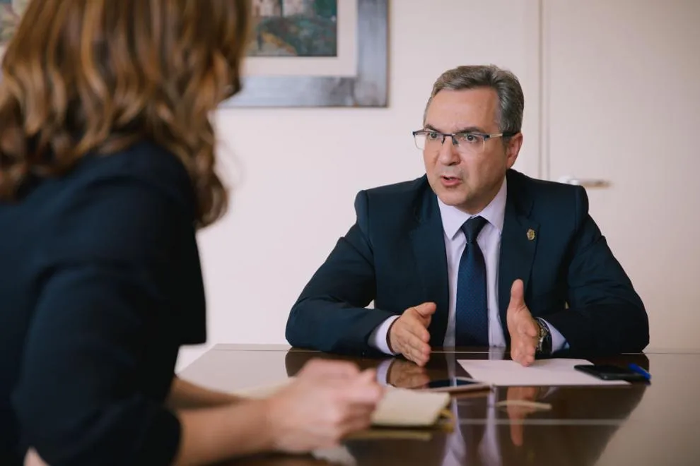 TODAS las FOTOS de la entrevista con Luis Menor