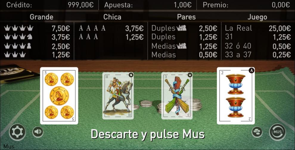 Asi funcion el nuevo juego del MUS de Wanabet. VER VÍDEO