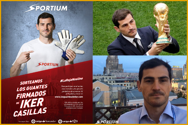 EL EMBAJADOR DE SPORTIUM INAUGURA EL MUNDIAL DE RUSIA 2018
