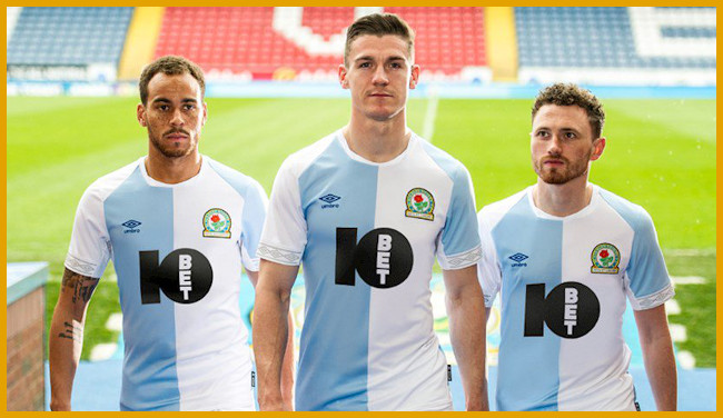  10Bet será el patrocinador oficial del
Blackburn Rovers FC