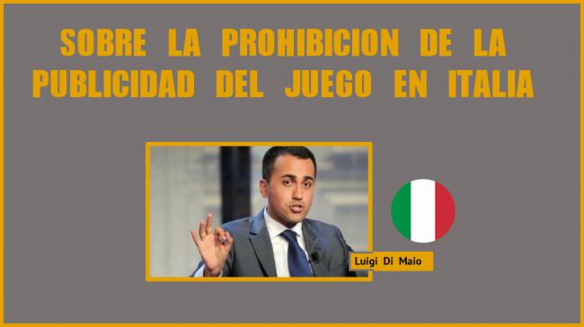 El Gobierno italiano explica a los Operadores los motivos de prohibir la publicidad del juego en su 