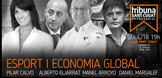 Alberto Eljarrat analiza el impacto del deporte en la economía global en la tercera edición de Tribuna Sant Cugat Empresarial
