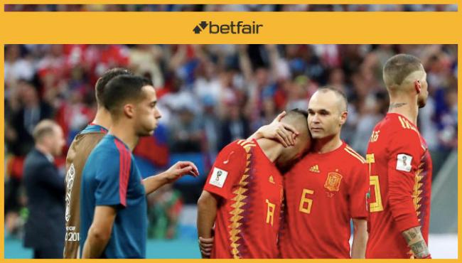 Betfair devolverá las apuestas a todos los que confiaron en que España ganaría el Mundial