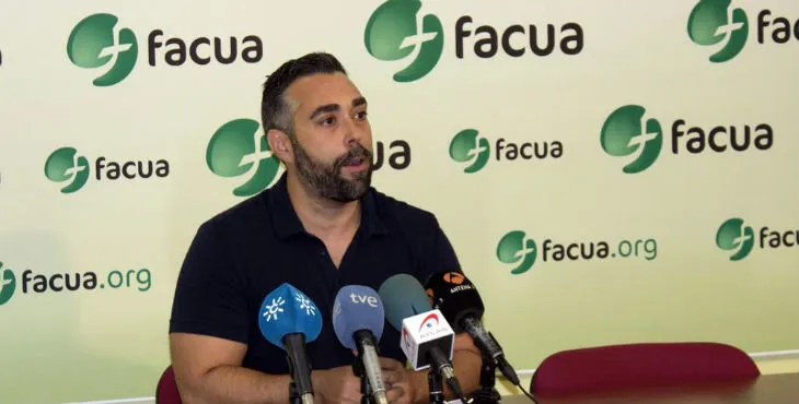 Rubén Sánchez, portavoz de FACUA