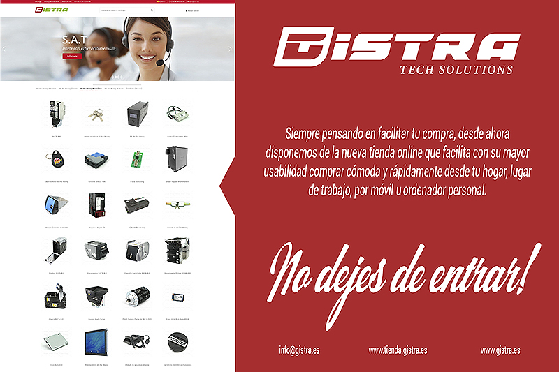 GISTRA lanza su tienda online