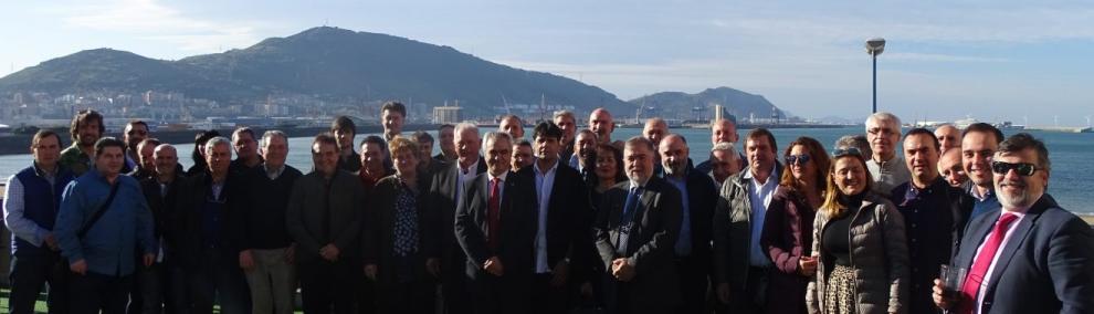 Foto de familia de la Asociación de Salones de Euskadi