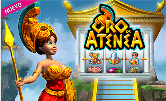 Otra fantástica nueva Slot de 3 rodillos de MGA, 
Oro de Atenea  