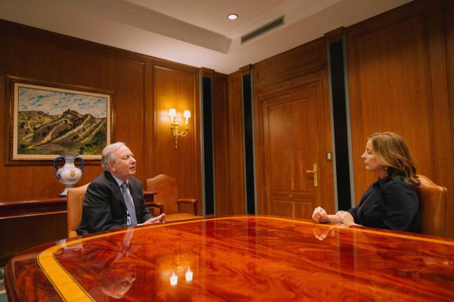 José González Fuentes en una reciente entrevista con nuestra Editora, Jacqueline Mecinas