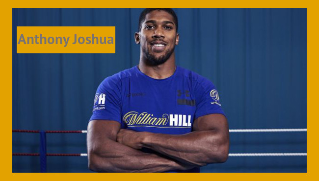 William Hill tendrá como embajador de marca al campeon del mundo de los pesos pesados Anthony Joshua