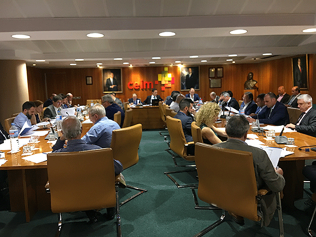 Imagen de la última Junta Directiva de ASEJU