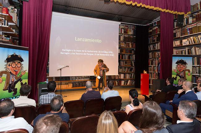 MGA causa sorpresa y admiración entre los operadores online en la presentación de “Barragán, y las joyas de la cacharrería”