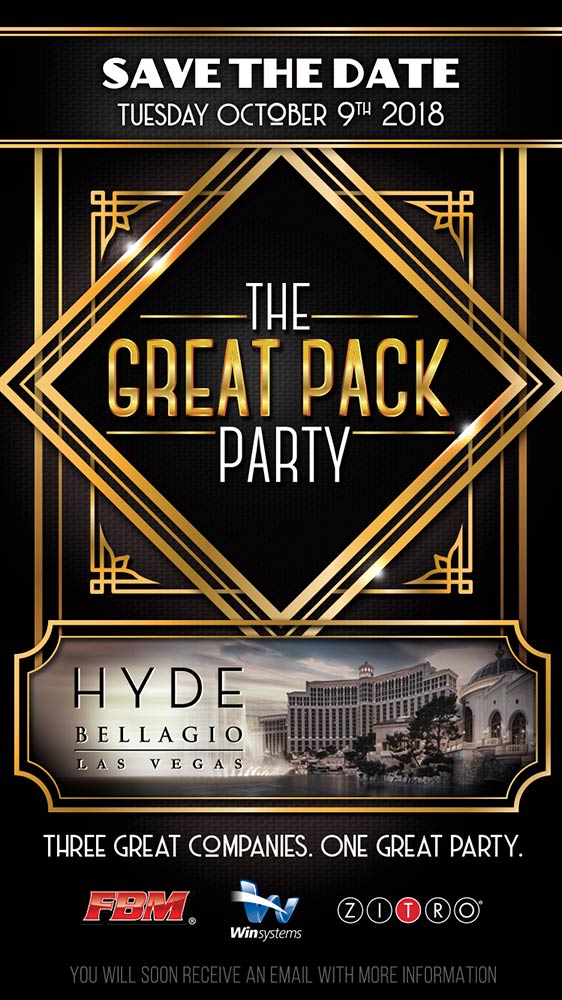 ZITRO escoge el hotel Bellagio de Las Vegas para celebrar su tradicional fiesta junto a Win Systems y FBM 