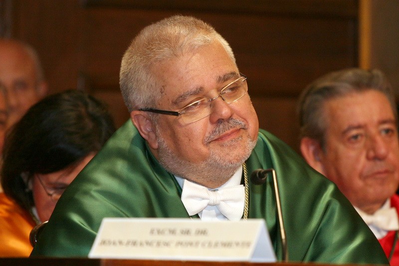 Joan-Francesc Pont Clemente, el catedrático sera el encargado de comentar el último Informe de CEJ correspondiente al año 2018