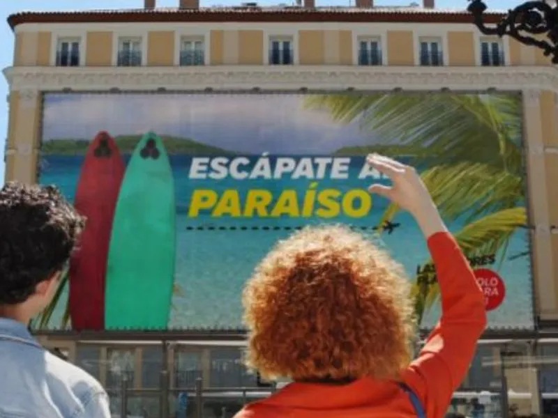 Imagen de la última campaña del Pac-Man de la ONCE