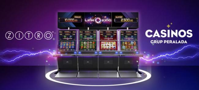 Link King de Zitro llega al Casino Barcelona y Casino Peralada
