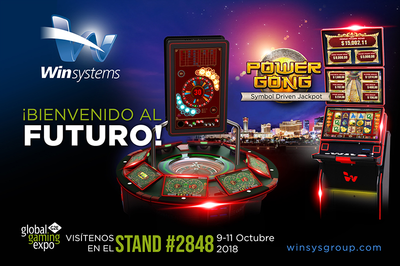 Win Systems presenta en G2E nuevos productos en gabinetes, jackpots y ruletas electrónicas