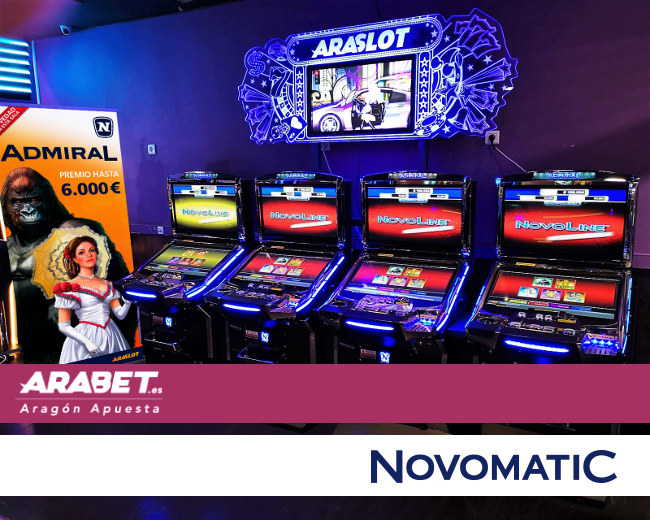 Los salones ARABET amplían su oferta de juego con los terminales Admiral de NOVOMATIC