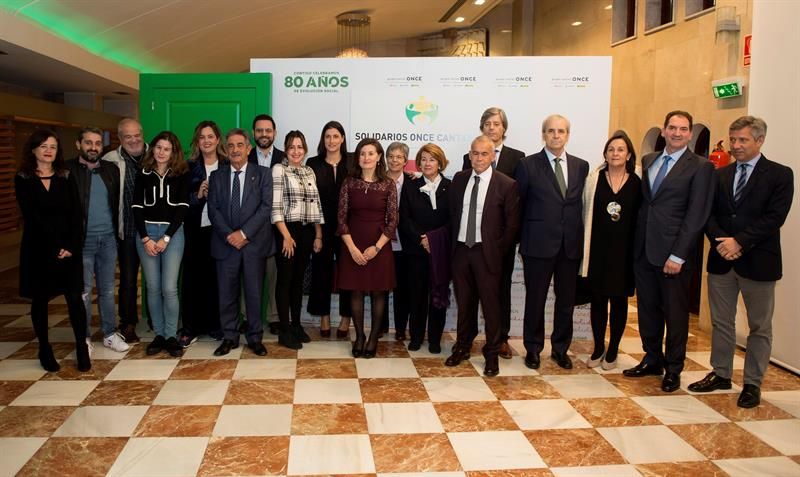 La ONCE entrega sus Premios Solidarios Cantabria 2018