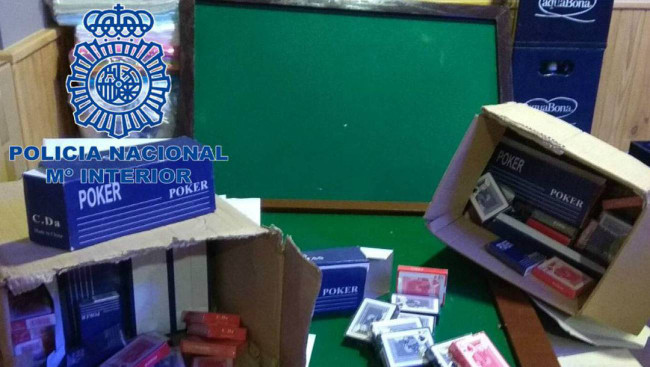La Policía Nacional descubre y desmantela un "salón de juegos chino" en Badajoz