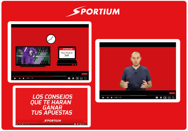 Sportium publica 5 vídeos para mejorar resultados en las apuestas deportivas 
