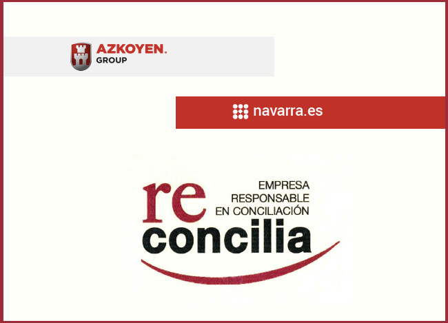 Grupo Azkoyen consigue la renovación definitiva del Sello Reconcilia por parte del Gobierno de Navarra