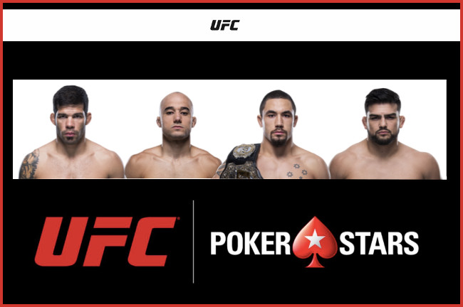 Tras su acuerdo con la NBA, PokerStars se convierte en patrocinador de la UFC