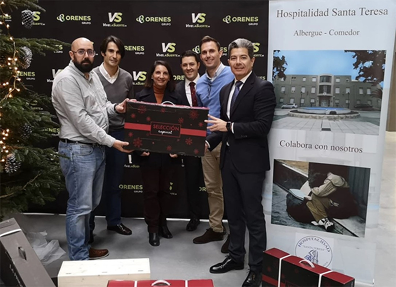 Grupo Orenes dona 500 kilos de alimentos y se suma a la campaña ‘Sus derechos en juego’ de la Cruz Roja