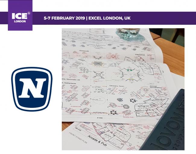 Novomatic calienta motores para un gran ICE London 2019