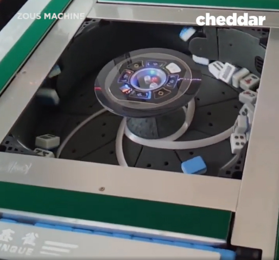 VÍDEO: Descubra cómo funciona por dentro una mesa de Mahjong automática