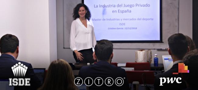 Zitro colabora con ISDE PwC en la formación de profesionales ligados a la Industria del entretenimiento
