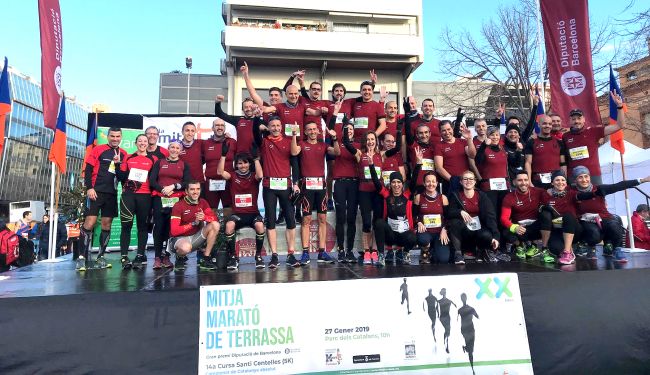 CIRSA gana su segunda carrera de empresas en la Mitja Marató de Tarrassa