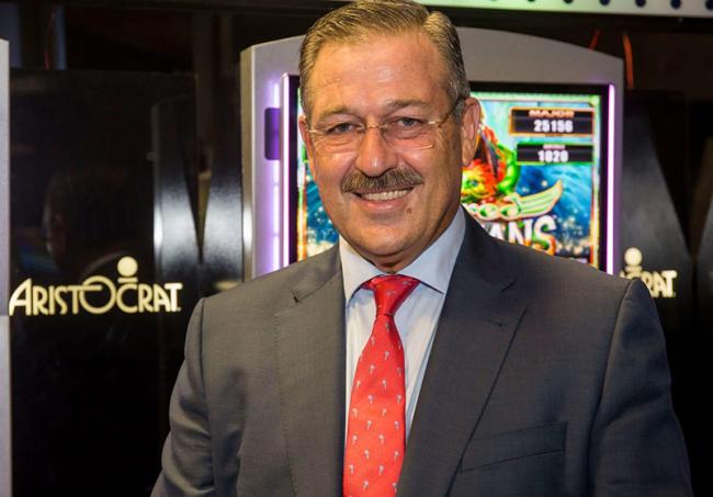 Alfonso Sánchez explica la oferta de ARISTOCRAT en ICE 2019