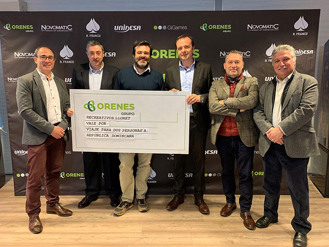 Orenes Catalana de Azar premia a sus clientes más fieles