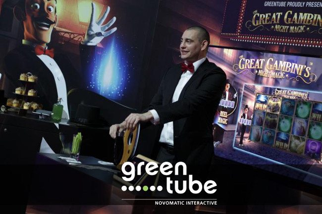 La magia de GREENTUBE (Novomatic) hizo acto de presencia en ICE Londres