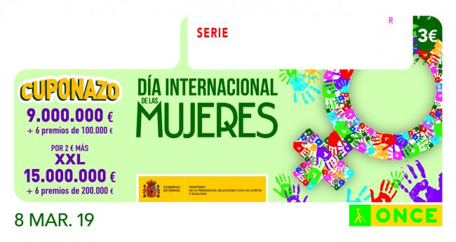 La ONCE se apunta a la celebración del 8 de marzo y reivindica su  Observatorio de Igualdad de Oportunidades