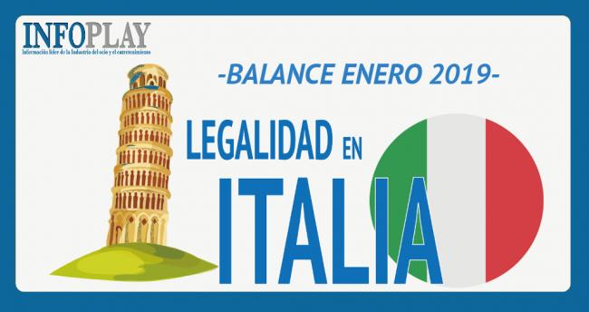  ESPECIAL EXCLUSIVO ITALIA
BALANCE DEL MES DE ENERO
La puesta en vigor de las medidas del Decreto Dignidad anticipa un año 2019 de crecimiento del... juego ilegal!
