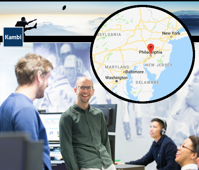 Kambi abre nueva oficina en Philadelphia para canalizar su expansión en Estados Unidos