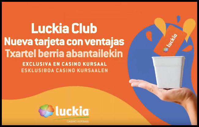 Casino Kursaal presenta su nueva 
Tarjeta Luckia Club