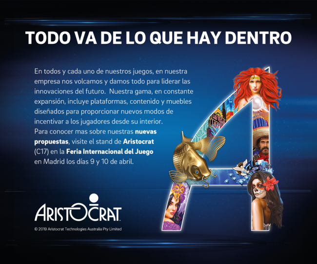 ARISTOCRAT comienza una sugerente campaña en INFOPLAY.INFO