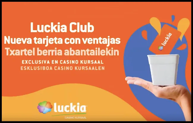 Casino Kursaal presenta su nueva Tarjeta Luckia Club