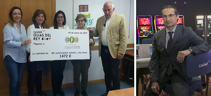 El Grupo VALISA vuelve a dar ejemplo con la entrega de un cheque a la Asociación de Enfermos de Alzheimer