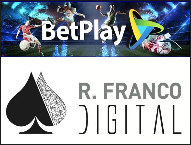 El socio de R Franco en Colombia, BetPlay, patrocinador de la selección nacional de fútbol