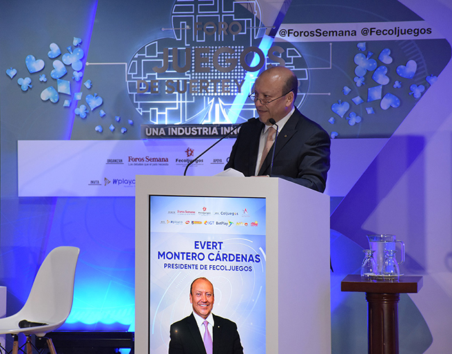 Evert Montero Cárdenas, presidente de FECOLJUEGOS